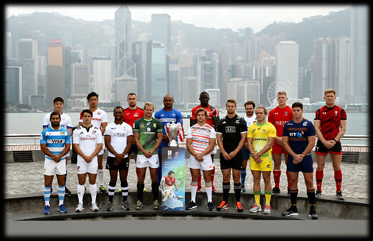Hong Kong 7s Captains 2017